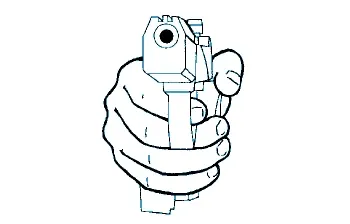 Prise en main du pistolet - étape 3